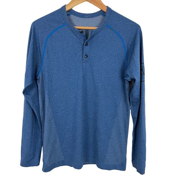 lululemon athletica Other - Lululemon Metal Vent Long Sleeve Shirt Men Size Small LOGO